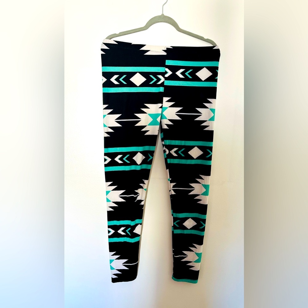 TRIBAL SUPER SUPPLE SOFT LEGGINGS SPEARMINT